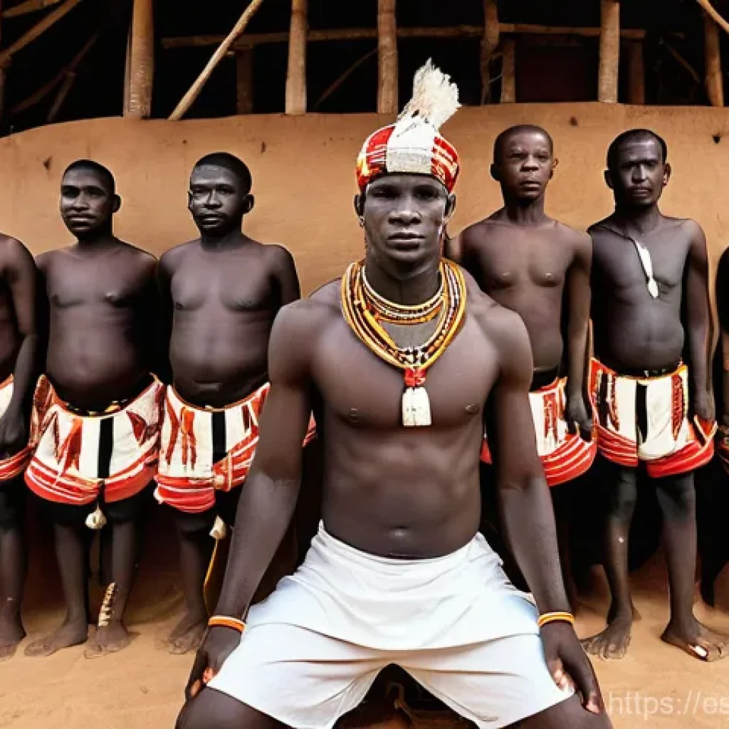 세네갈 레슬링 경기 - **Prompt 1: "The Mystical Origins of Lamb"**
    A powerful and spiritual young Senegalese wrestler,...